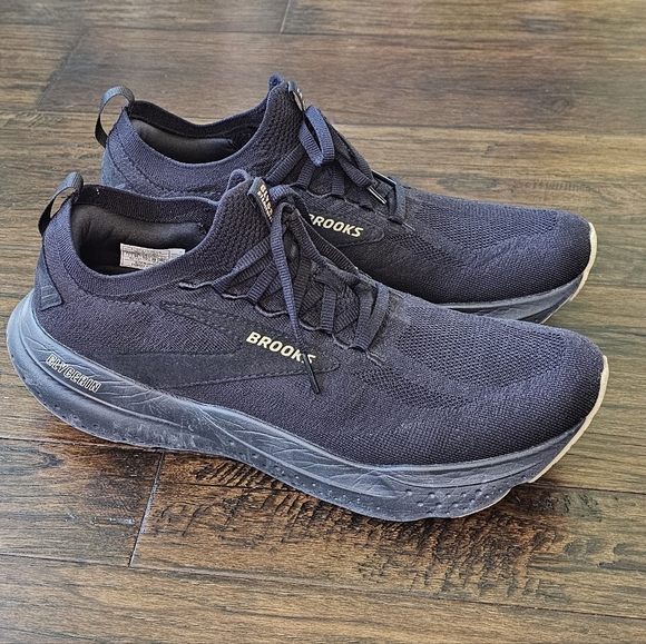 Brooks Men's Black Glycerin Stealthfit Size 11 Running Shoes - Picture 4 of 8